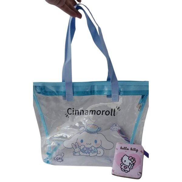 Tote bag transparente