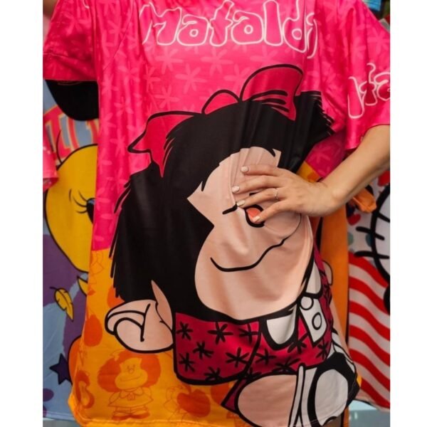 Remeron adulto Mafalda Fucsia