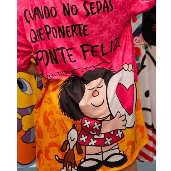 Remeron adulto Mafalda Fucsia - Imagen 2